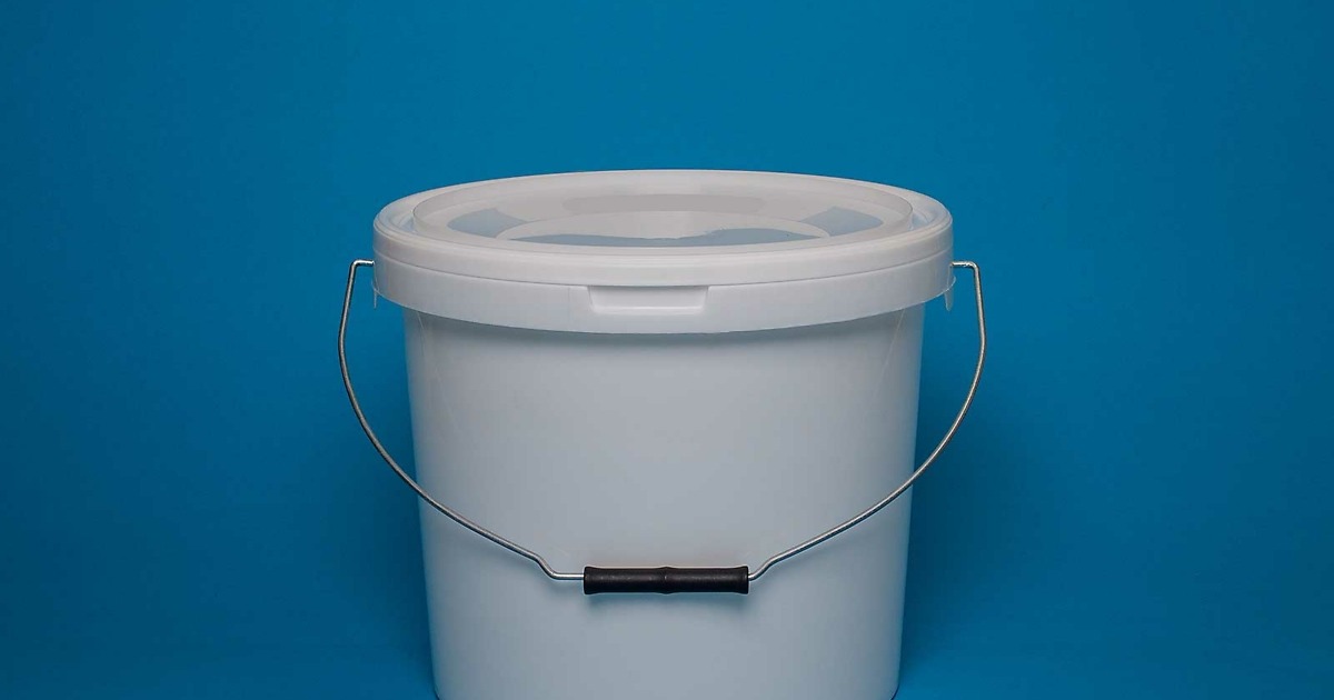 Lebensmittel Eimer 15 Liter (mit Deckel) - honigwerk.de