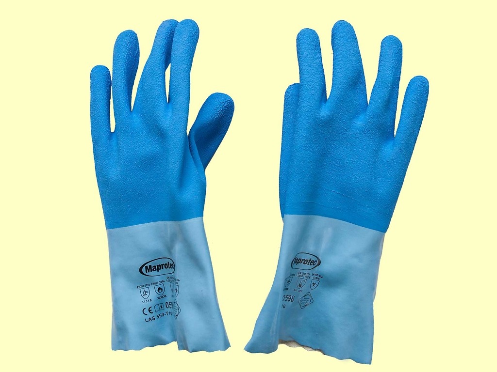 Doppelt verstärkte Latex-Handschuhe 2