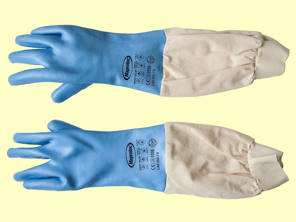 Schutz-Handschuhe weiches Leder Gr.9,Imker,Imkerei,bee,Schutzhandschuhe 