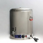 Heizbarer Behälter 60 Liter Edelstahl für das Auftauen von Honig 1