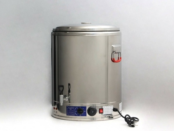 Heizbarer Behälter 60 Liter Edelstahl für das Auftauen von Honig