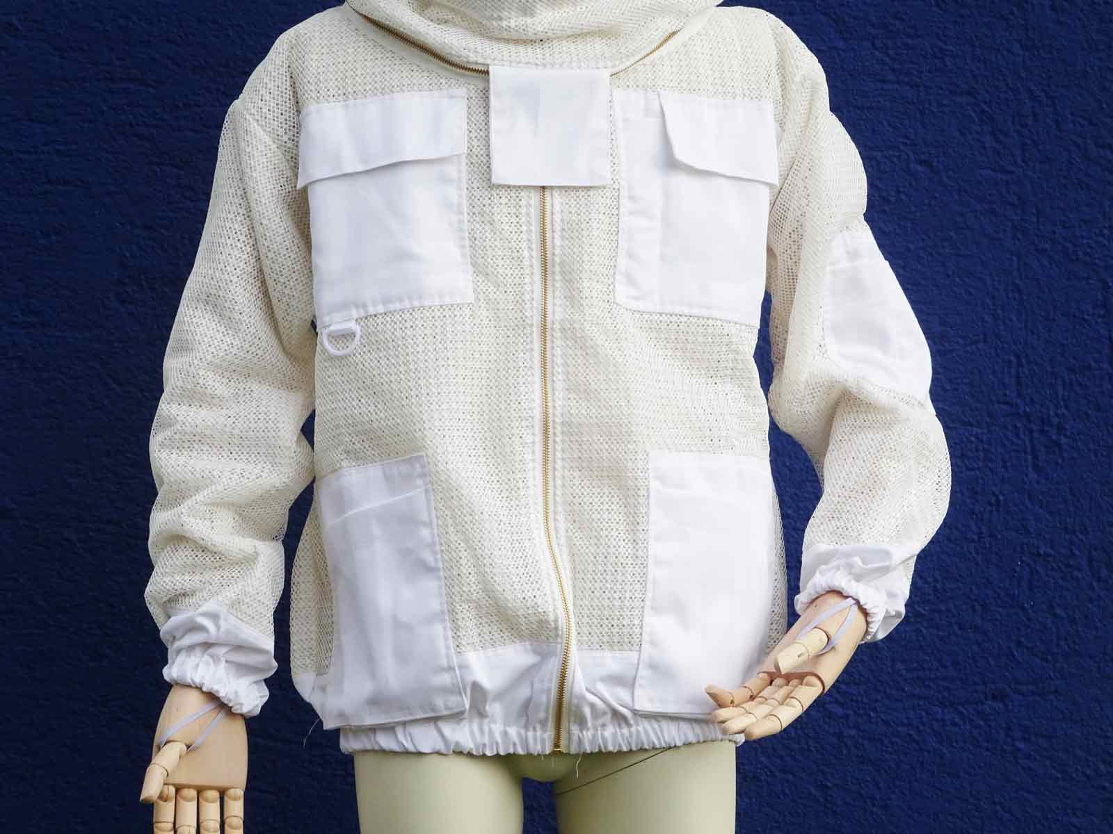 Sommerliche Imkerjacke, dreilagig 4 Sommerliche Imkerjacke, dreilagig – Bild 4